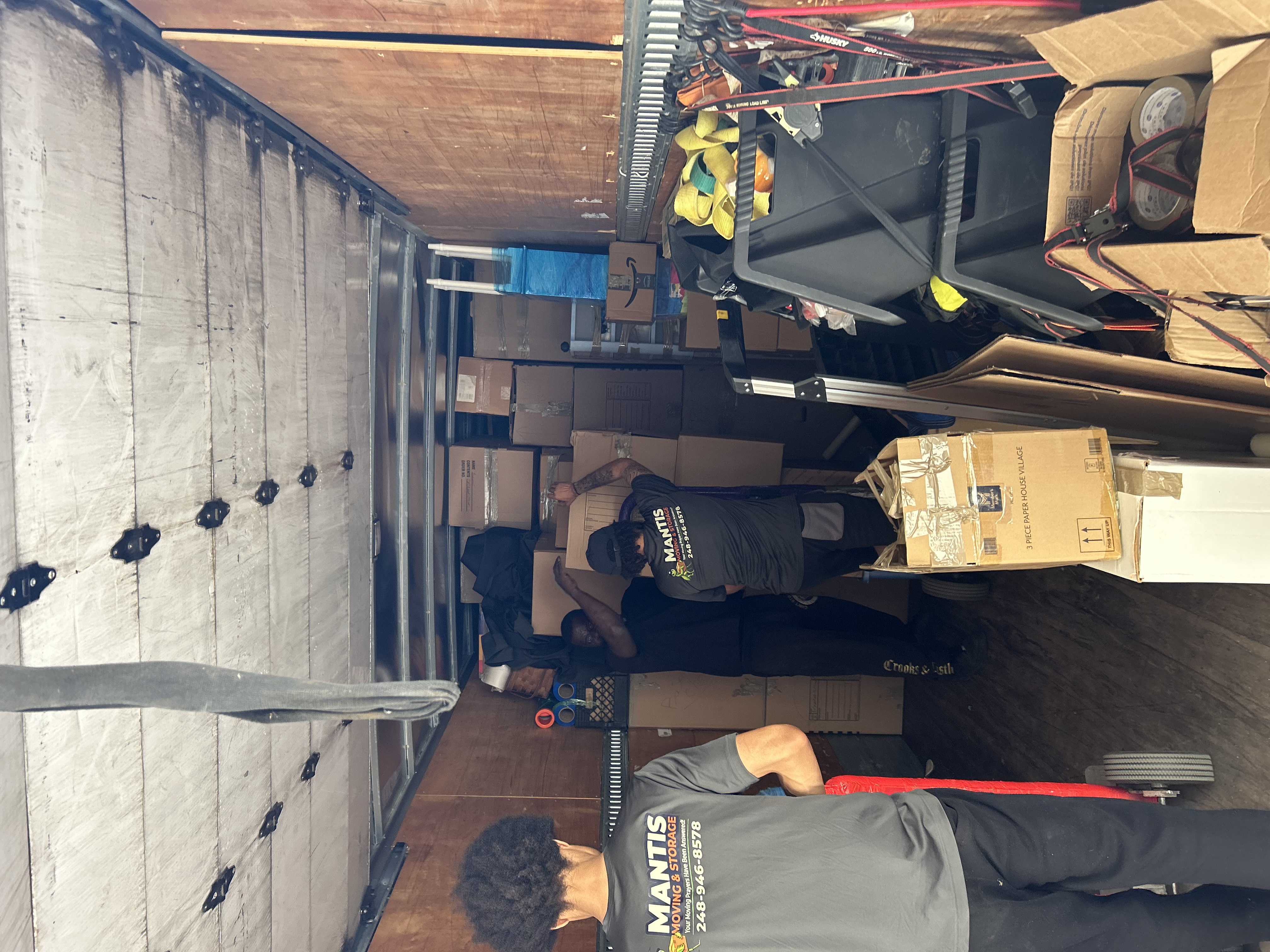 Mantis Moving move prep Royal Oak MI