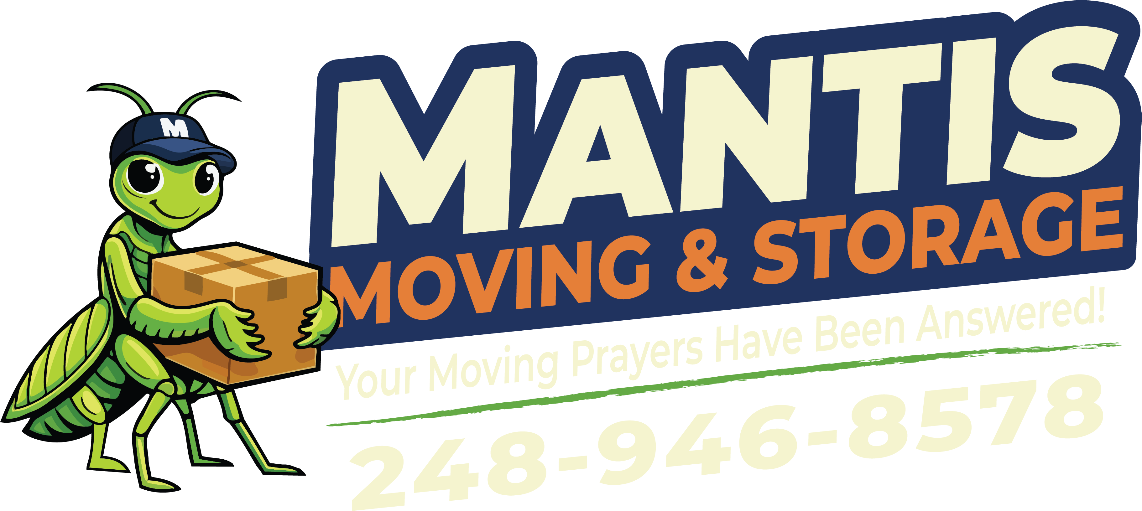 Mantis Moving & Storage Logo